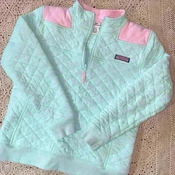 Vineyard Vines quilted quarter zip - Picture 1 of 5